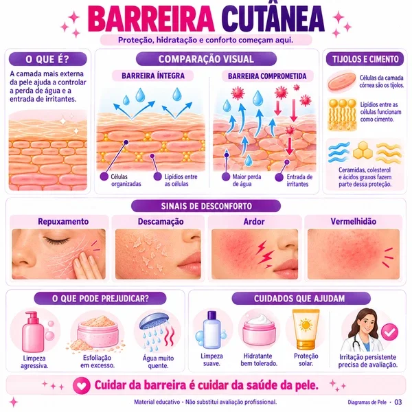 Barreira Cutânea: Proteção e Conforto